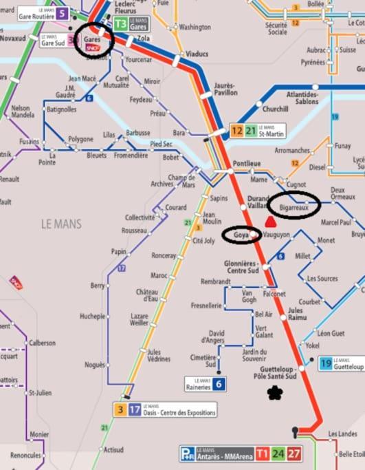 Maison 4 Chambres 12 Pers A 2,8Km Du Circuit Et Proche Bouleries Jump Λε Μανς Εξωτερικό φωτογραφία